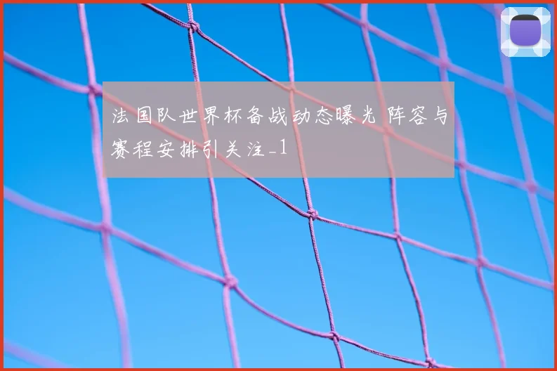 法国队世界杯备战动态曝光 阵容与赛程安排引关注_1